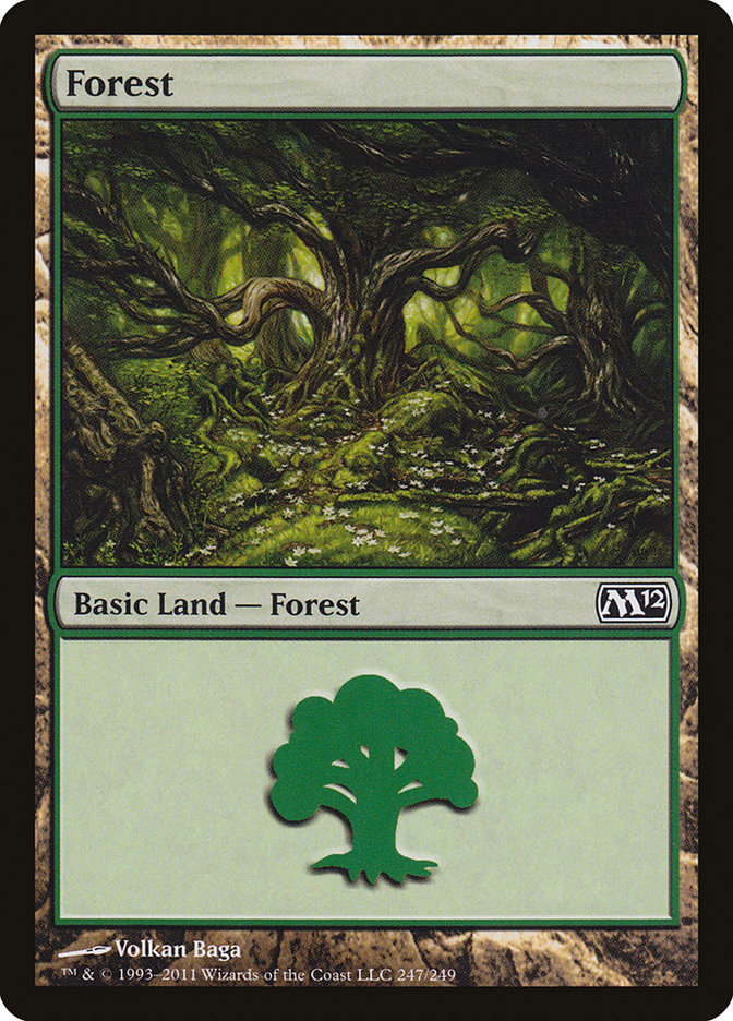 Forest (247) [Magic 2012] | Kessel Run Games Inc. 
