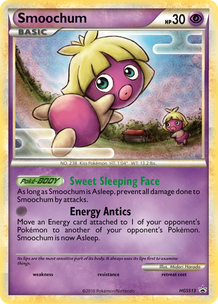 Smoochum (HGSS13) [HeartGold & SoulSilver: Black Star Promos] | Kessel Run Games Inc. 