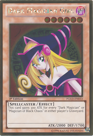 Dark Magician Girl [PGLD-EN033] Gold Rare | Kessel Run Games Inc. 