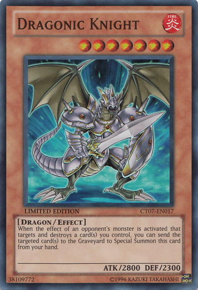 Dragonic Knight [CT07-EN017] Super Rare | Kessel Run Games Inc. 