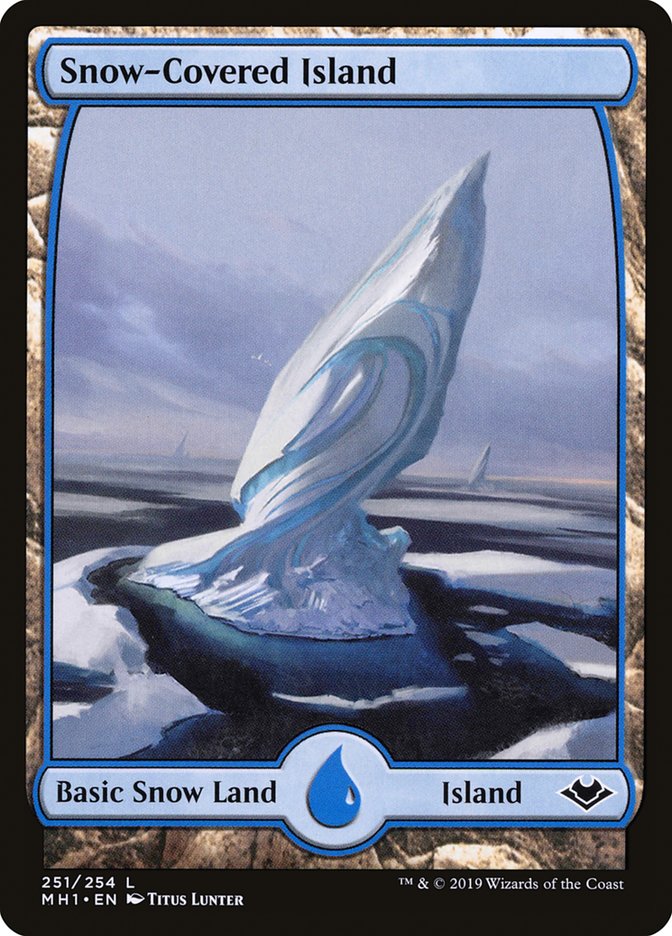 Snow-Covered Island [Modern Horizons] | Kessel Run Games Inc. 