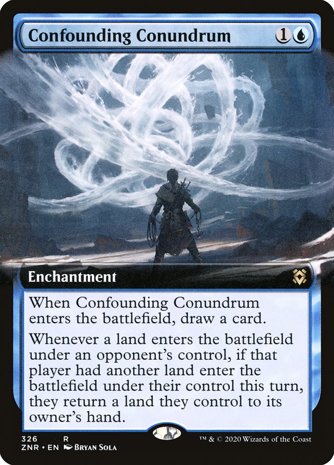 Confounding Conundrum (Extended Art) [Zendikar Rising] | Kessel Run Games Inc. 