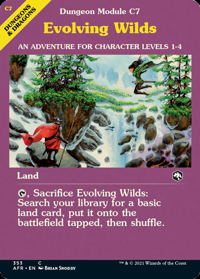 Evolving Wilds (Dungeon Module) [Dungeons & Dragons: Adventures in the Forgotten Realms] | Kessel Run Games Inc. 