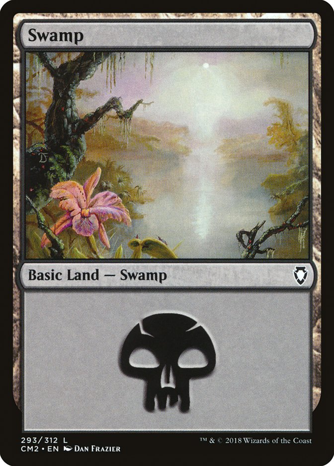 Swamp (293) [Commander Anthology Volume II] | Kessel Run Games Inc. 