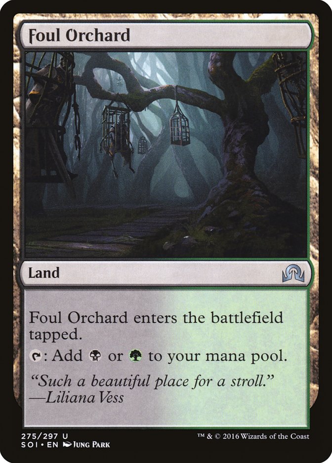 Foul Orchard [Shadows over Innistrad] | Kessel Run Games Inc. 