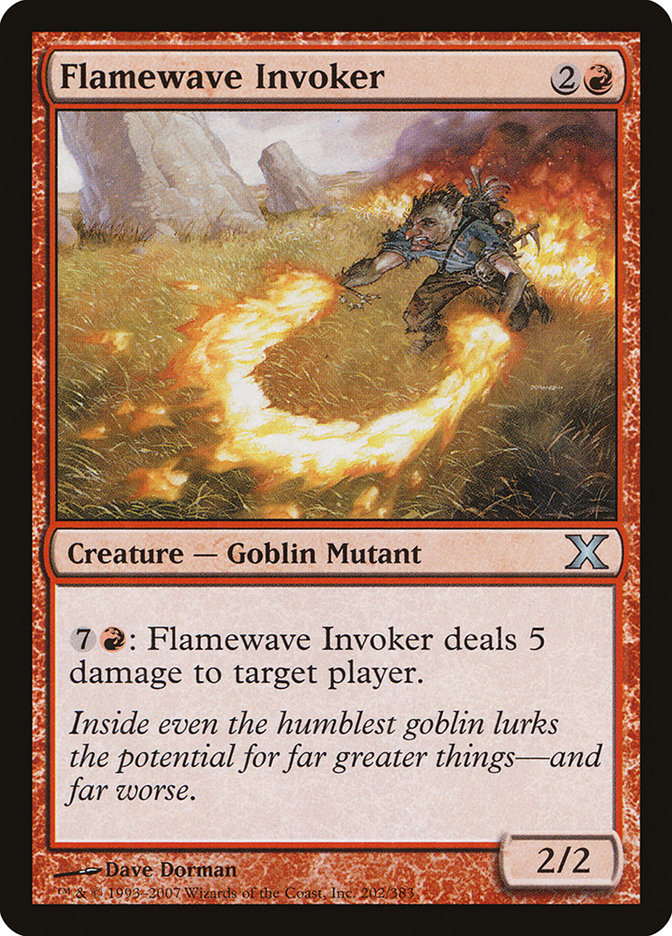 Flamewave Invoker [Tenth Edition] | Kessel Run Games Inc. 