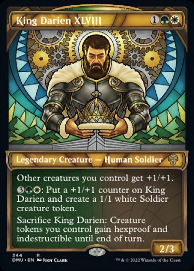 King Darien XLVIII (Showcase Textured) [Dominaria United] | Kessel Run Games Inc. 