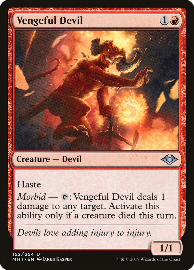 Vengeful Devil [Modern Horizons] | Kessel Run Games Inc. 