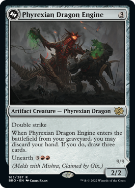 Phyrexian Dragon Engine [The Brothers' War] | Kessel Run Games Inc. 