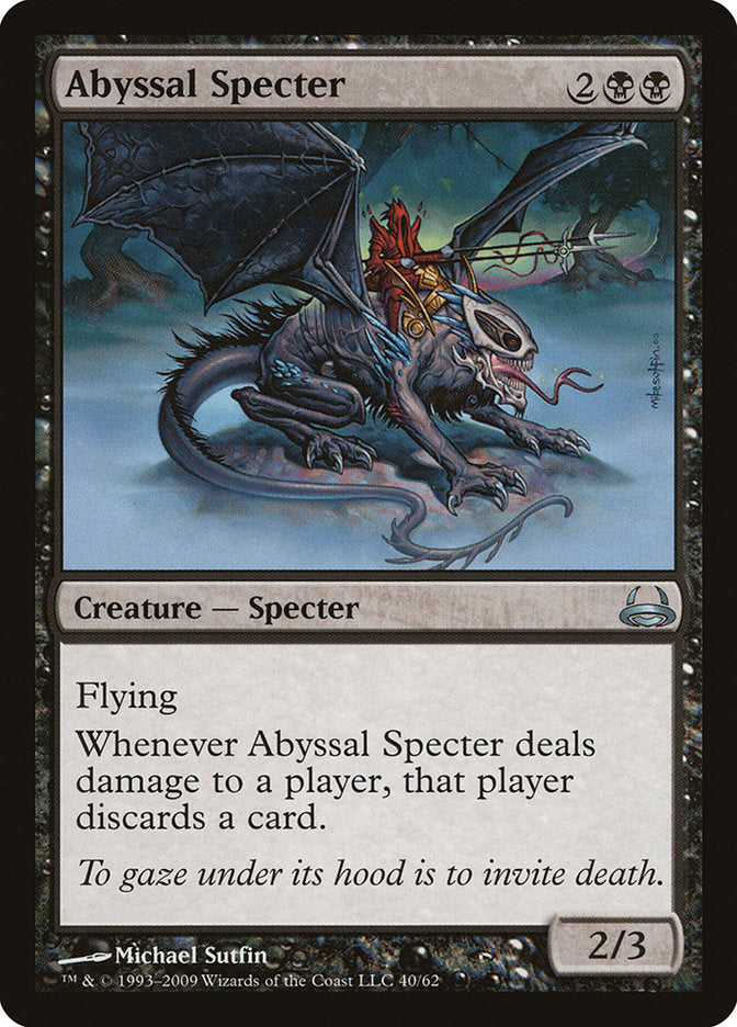 Abyssal Specter [Duel Decks: Divine vs. Demonic] | Kessel Run Games Inc. 