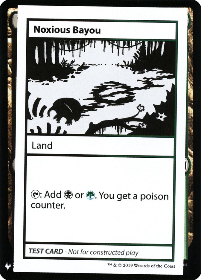 Noxious Bayou [Mystery Booster Playtest Cards] | Kessel Run Games Inc. 