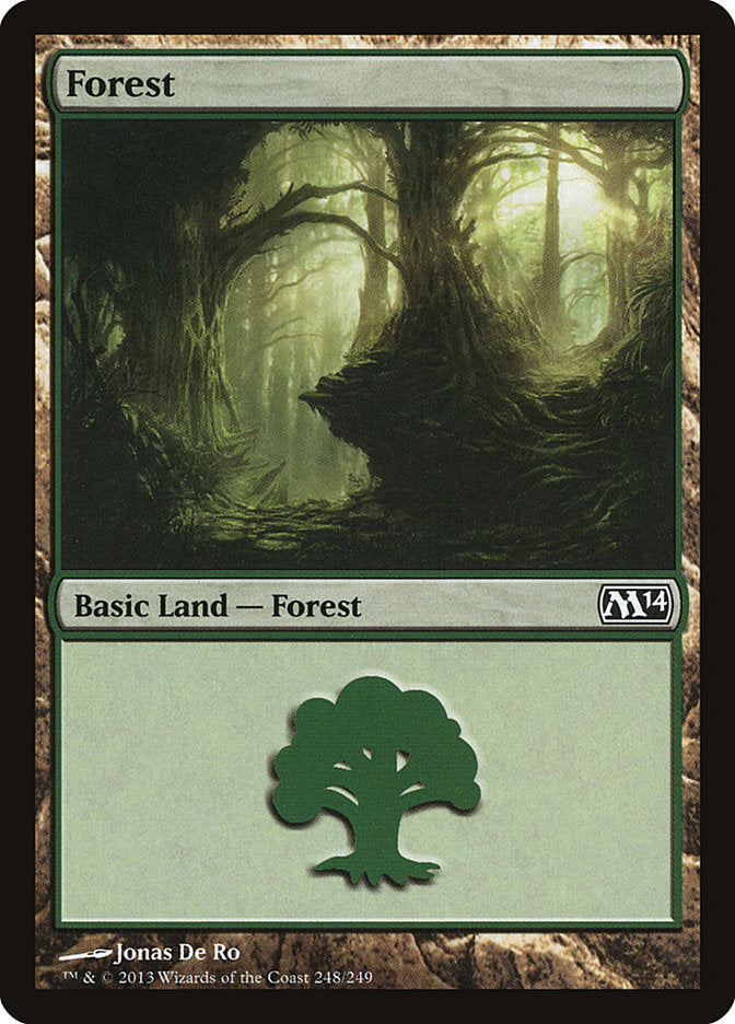 Forest (248) [Magic 2014] | Kessel Run Games Inc. 