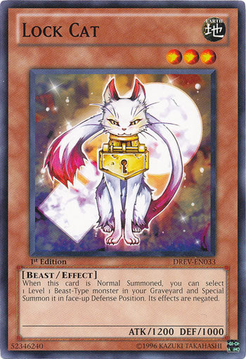 Lock Cat [DREV-EN033] Common | Kessel Run Games Inc. 