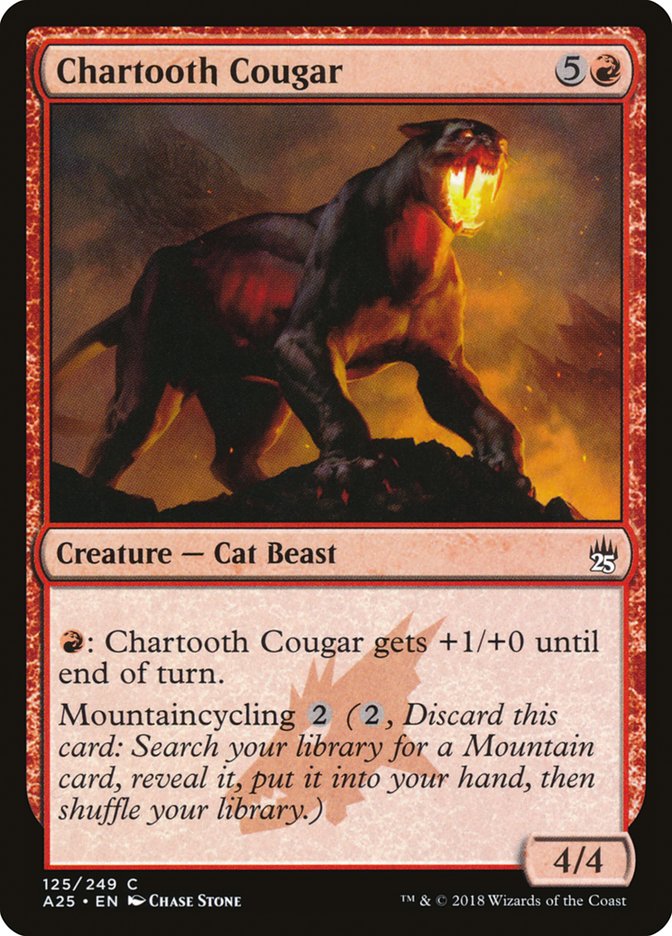 Chartooth Cougar [Masters 25] | Kessel Run Games Inc. 