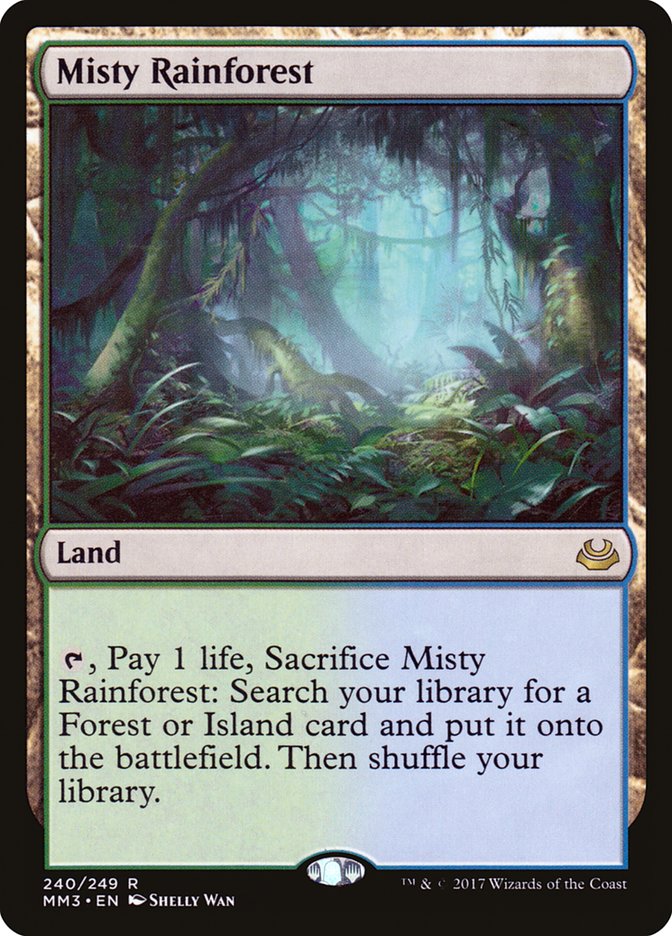 Misty Rainforest [Modern Masters 2017] | Kessel Run Games Inc. 