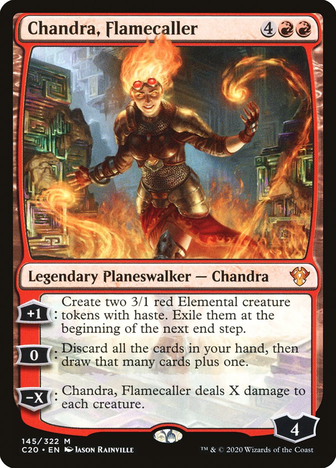 Chandra, Flamecaller [Commander 2020] | Kessel Run Games Inc. 