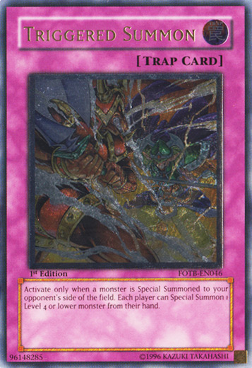 Triggered Summon [FOTB-EN046] Ultimate Rare | Kessel Run Games Inc. 