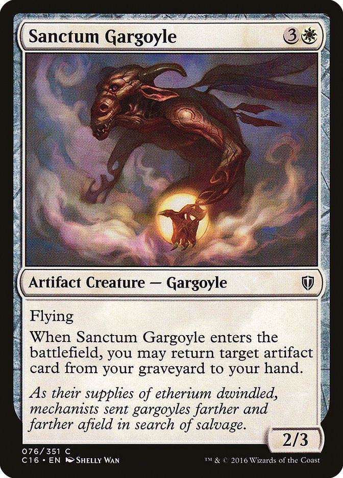 Sanctum Gargoyle [Commander 2016] | Kessel Run Games Inc. 
