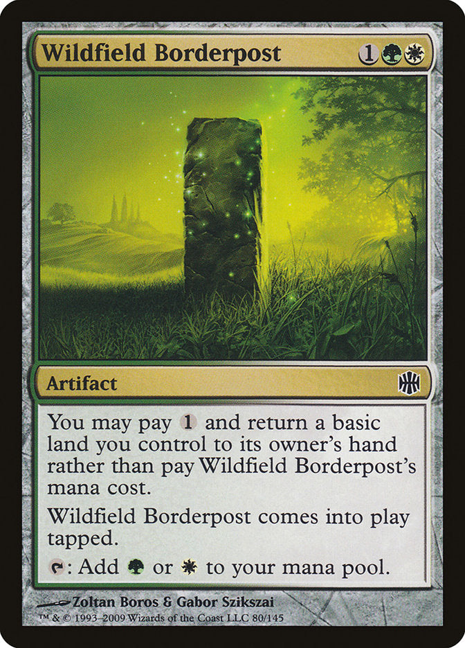 Wildfield Borderpost [Alara Reborn] | Kessel Run Games Inc. 