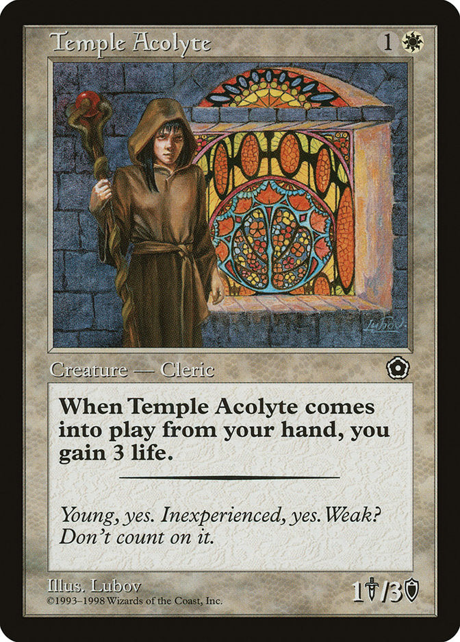 Temple Acolyte [Portal Second Age] | Kessel Run Games Inc. 