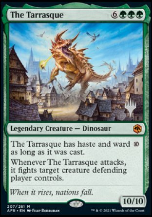 The Tarrasque (Promo Pack) [Dungeons & Dragons: Adventures in the Forgotten Realms Promos] | Kessel Run Games Inc. 