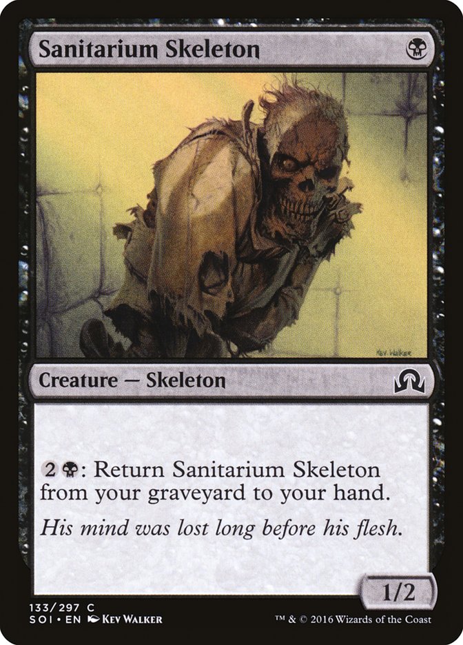 Sanitarium Skeleton [Shadows over Innistrad] | Kessel Run Games Inc. 