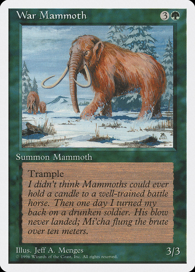 War Mammoth [Introductory Two-Player Set] | Kessel Run Games Inc. 