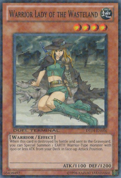 Warrior Lady of the Wasteland [DT04-EN006] Common | Kessel Run Games Inc. 