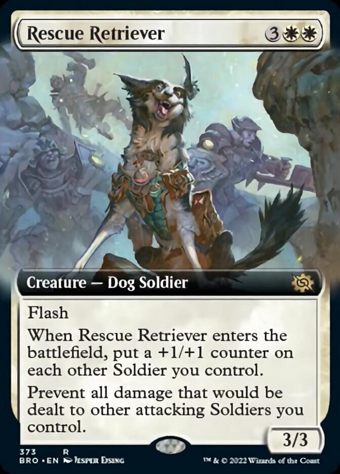 Rescue Retriever (Extended Art) [The Brothers' War] | Kessel Run Games Inc. 
