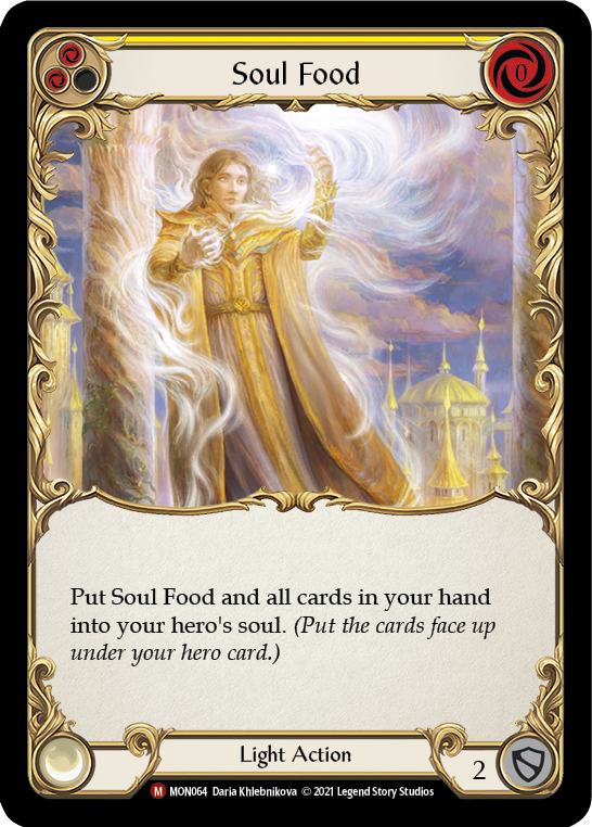 Soul Food [MON064] (Monarch)  1st Edition Normal | Kessel Run Games Inc. 