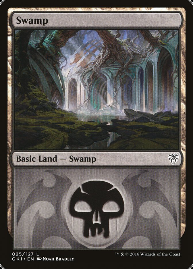 Swamp (25) [Guilds of Ravnica Guild Kit] | Kessel Run Games Inc. 