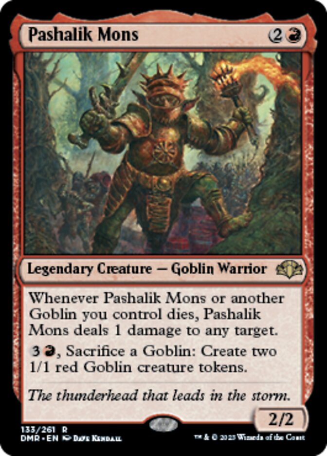 Pashalik Mons [Dominaria Remastered] | Kessel Run Games Inc. 