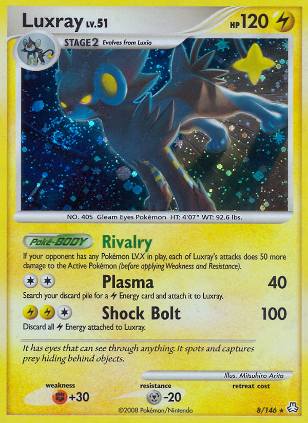 Luxray (8/146) [Diamond & Pearl: Legends Awakened] | Kessel Run Games Inc. 