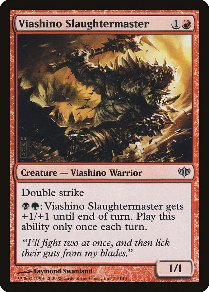 Viashino Slaughtermaster [Conflux] | Kessel Run Games Inc. 