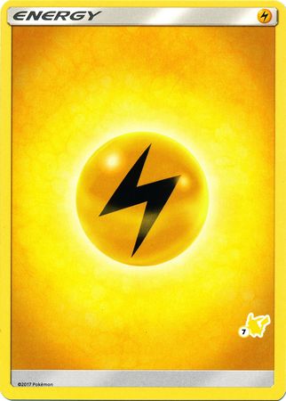 Lightning Energy (Pikachu Stamp #7) [Battle Academy 2020] | Kessel Run Games Inc. 