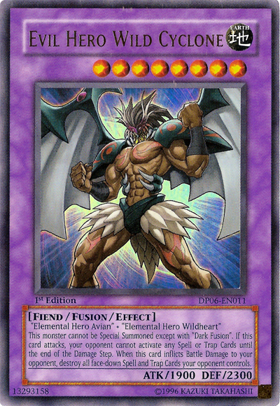 Evil Hero Wild Cyclone [DP06-EN011] Ultra Rare | Kessel Run Games Inc. 