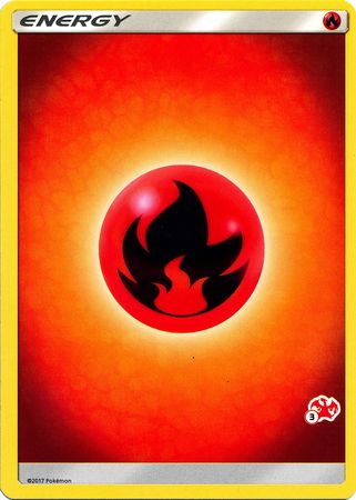 Fire Energy (Charizard Stamp #3) [Battle Academy 2020] | Kessel Run Games Inc. 