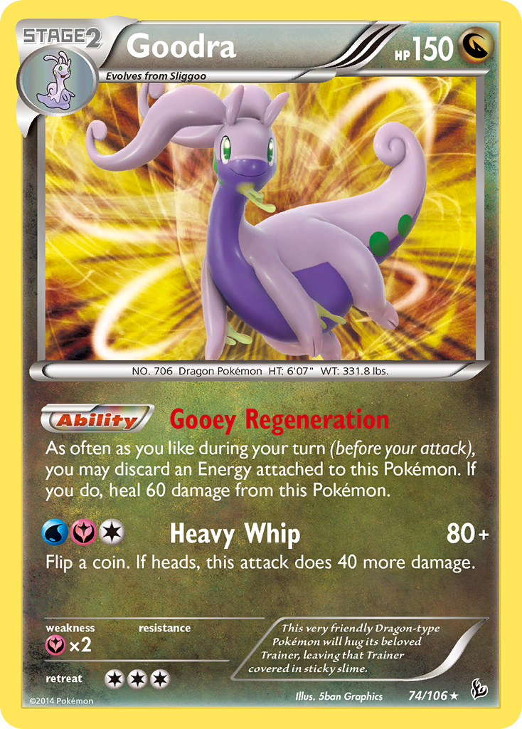 Goodra (74/106) [XY: Flashfire] | Kessel Run Games Inc. 