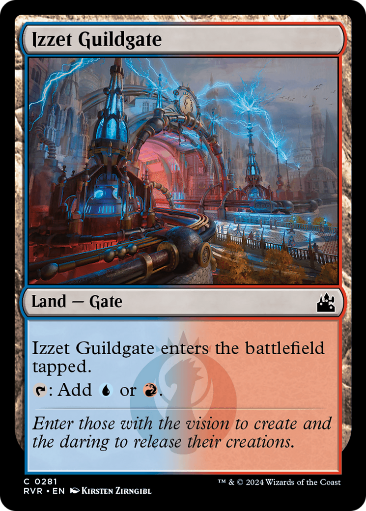 Izzet Guildgate [Ravnica Remastered] | Kessel Run Games Inc. 