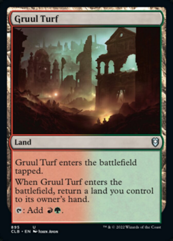 Gruul Turf [Commander Legends: Battle for Baldur's Gate] | Kessel Run Games Inc. 