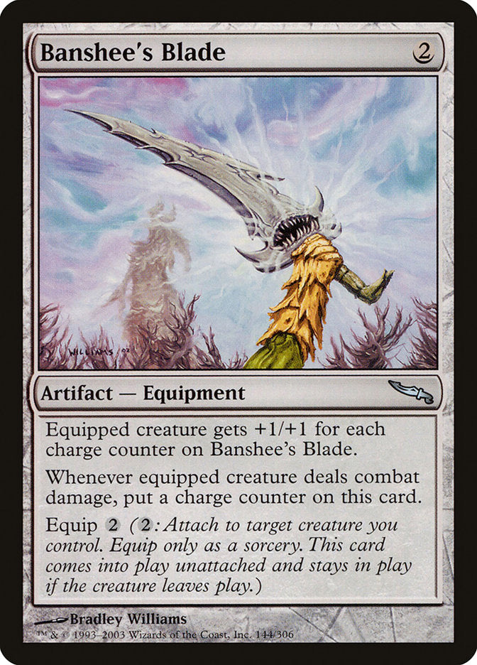 Banshee's Blade [Mirrodin] | Kessel Run Games Inc. 