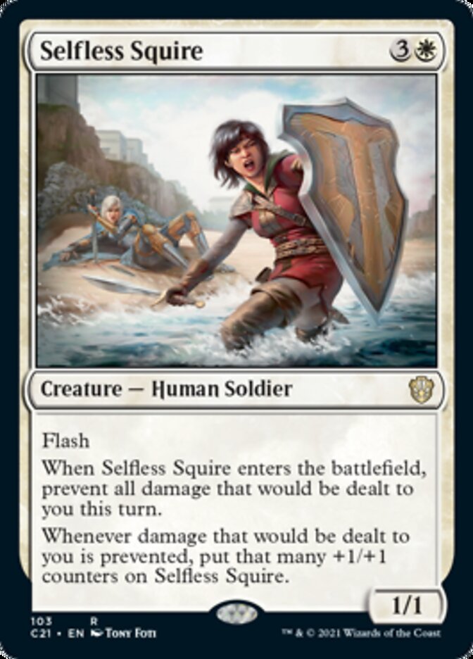 Selfless Squire [Commander 2021] | Kessel Run Games Inc. 