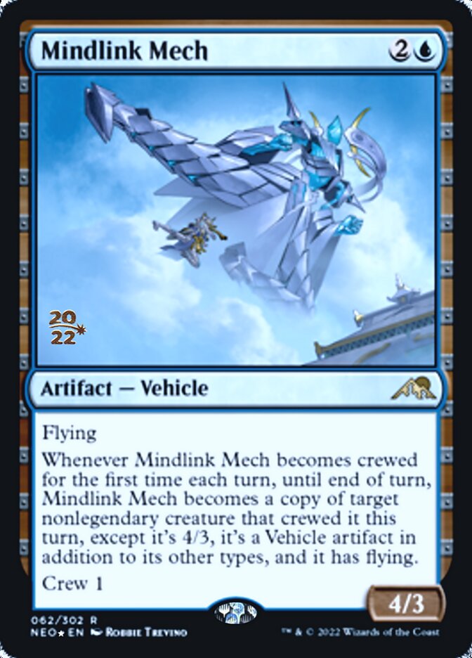 Mindlink Mech [Kamigawa: Neon Dynasty Prerelease Promos] | Kessel Run Games Inc. 