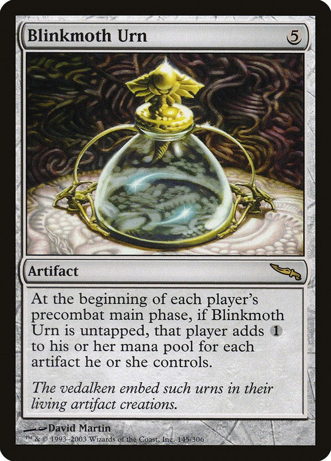 Blinkmoth Urn [Mirrodin] | Kessel Run Games Inc. 