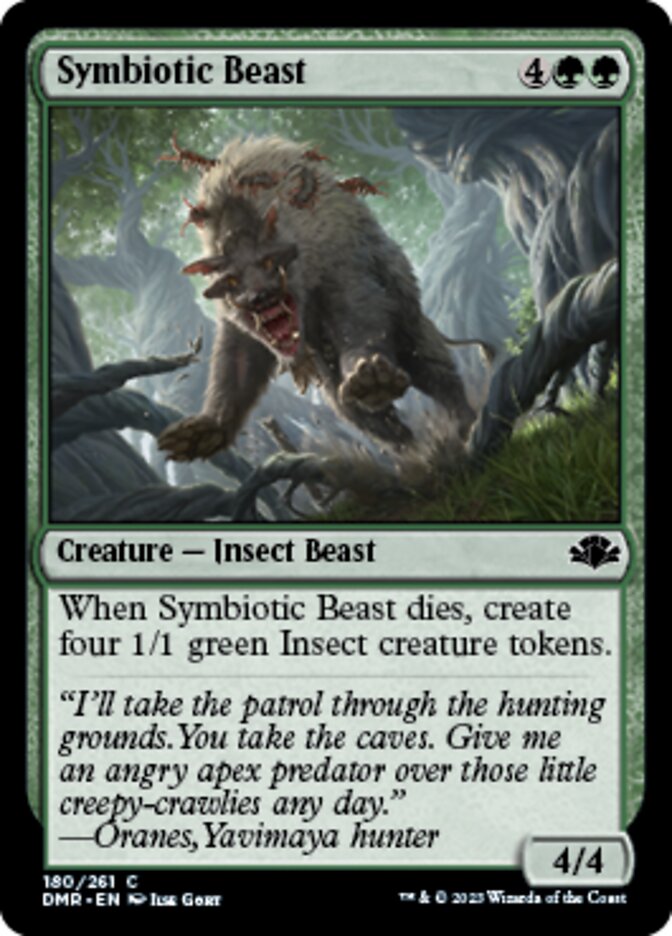 Symbiotic Beast [Dominaria Remastered] | Kessel Run Games Inc. 