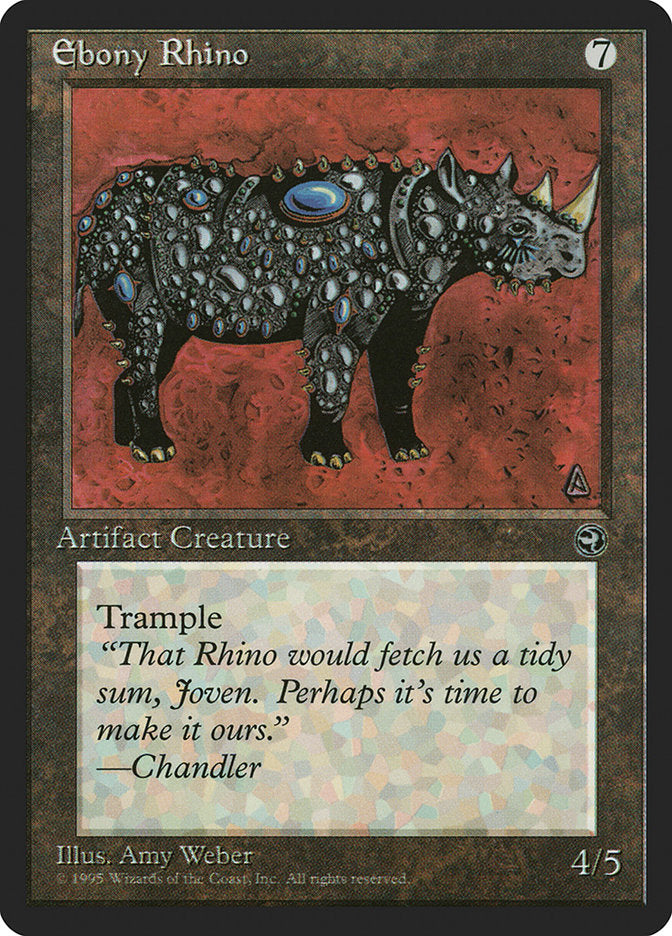 Ebony Rhino [Homelands] | Kessel Run Games Inc. 