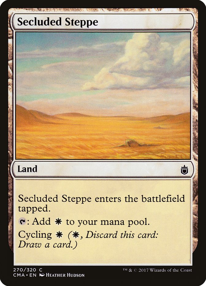 Secluded Steppe [Commander Anthology] | Kessel Run Games Inc. 