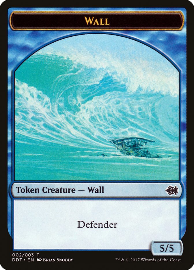 Wall Token [Duel Decks: Merfolk vs. Goblins Tokens] | Kessel Run Games Inc. 