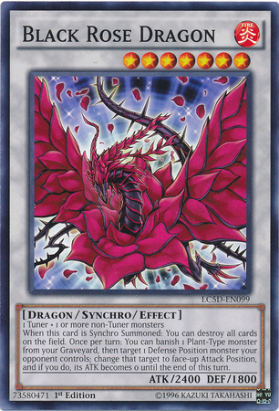 Black Rose Dragon [LC5D-EN099] Common | Kessel Run Games Inc. 