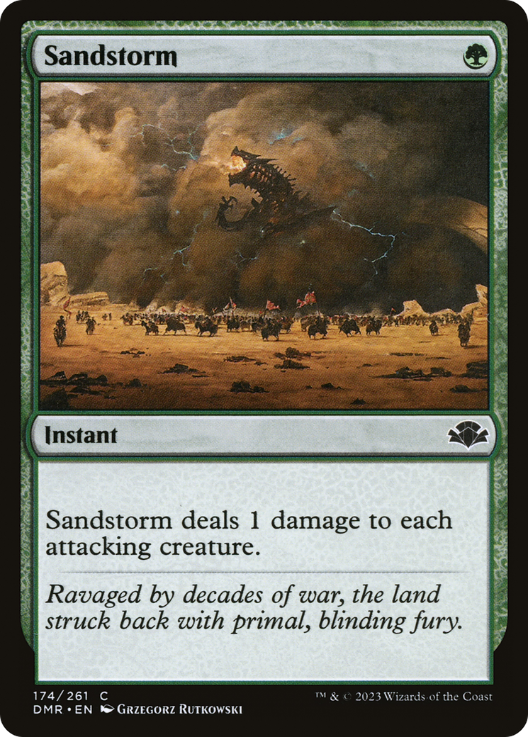 Sandstorm [Dominaria Remastered] | Kessel Run Games Inc. 